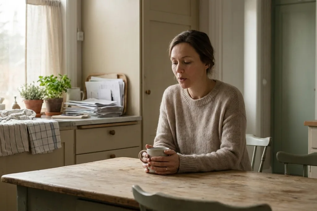 Culpa y tareas domésticas